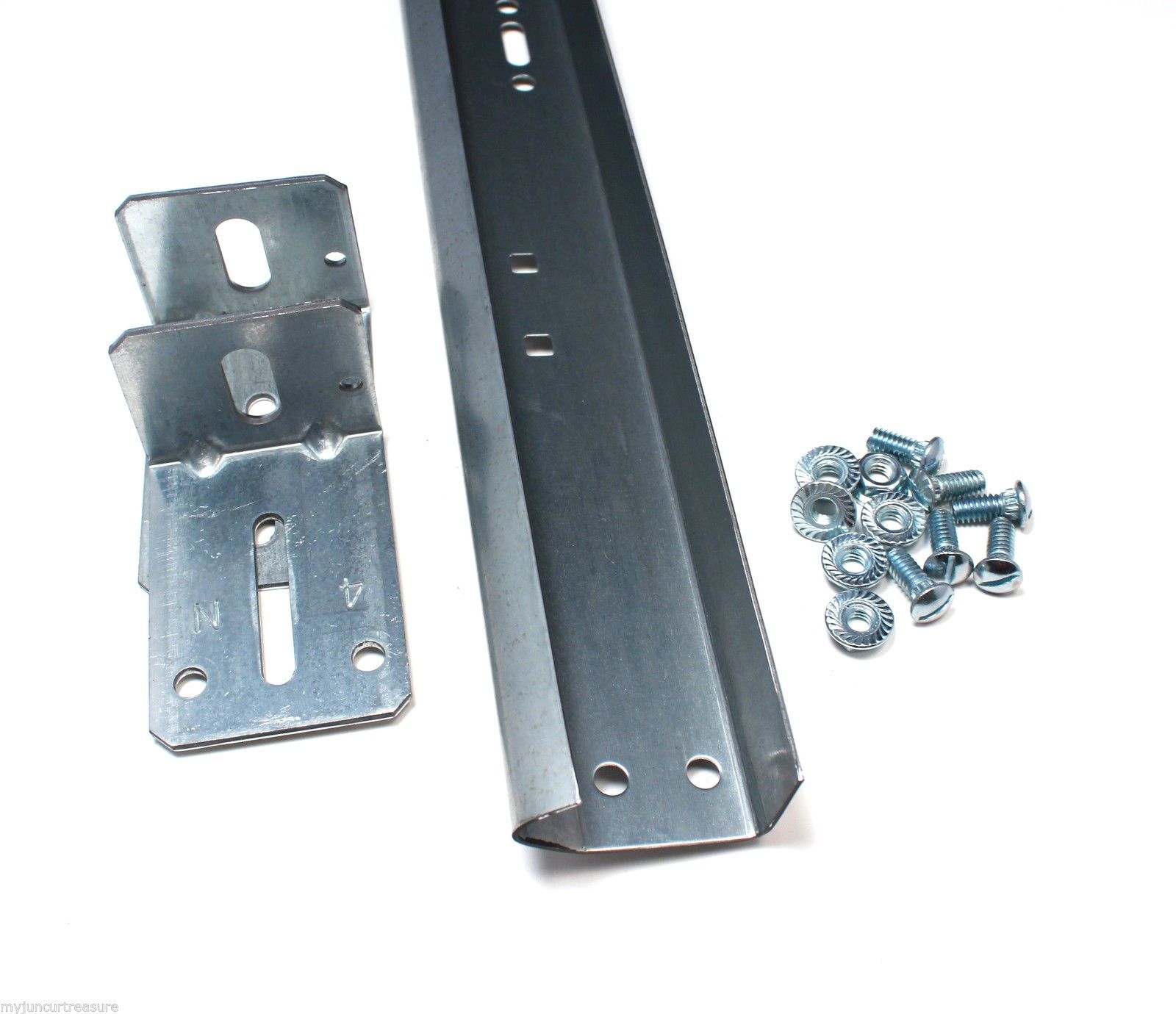 Garage Door Track For 7' High Door - Single Piece of 76" Vertical Track gallery