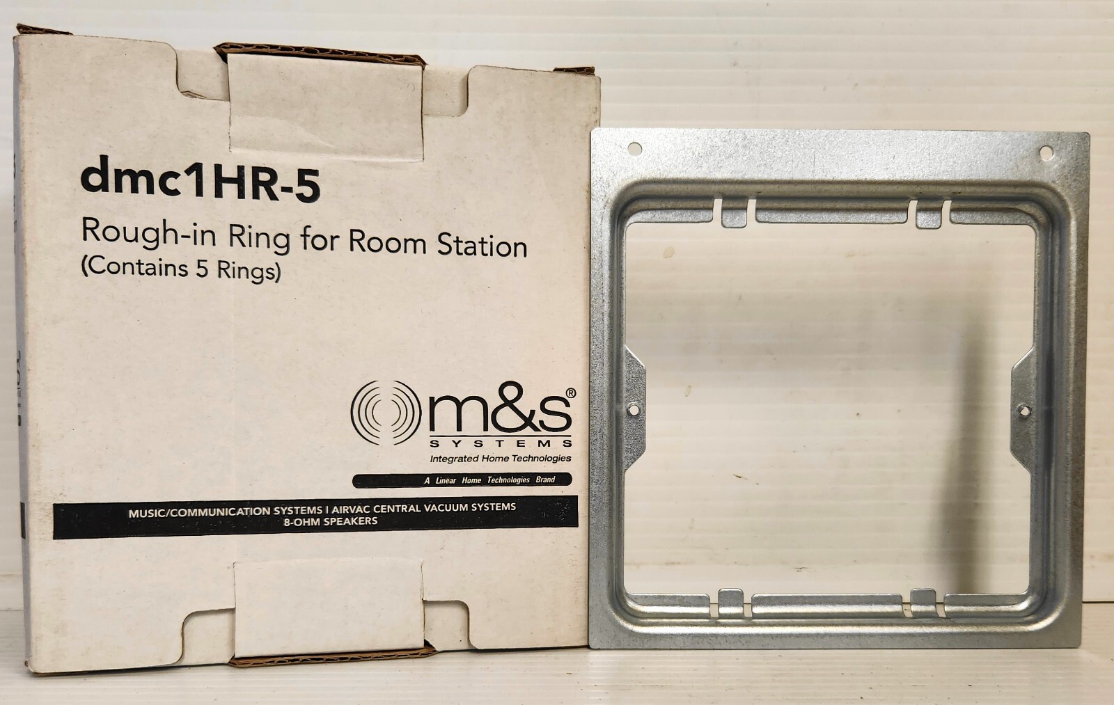 M&S DMC1HR-5 Rough-in Ring for Room Station (Contains 5 Rings) gallery