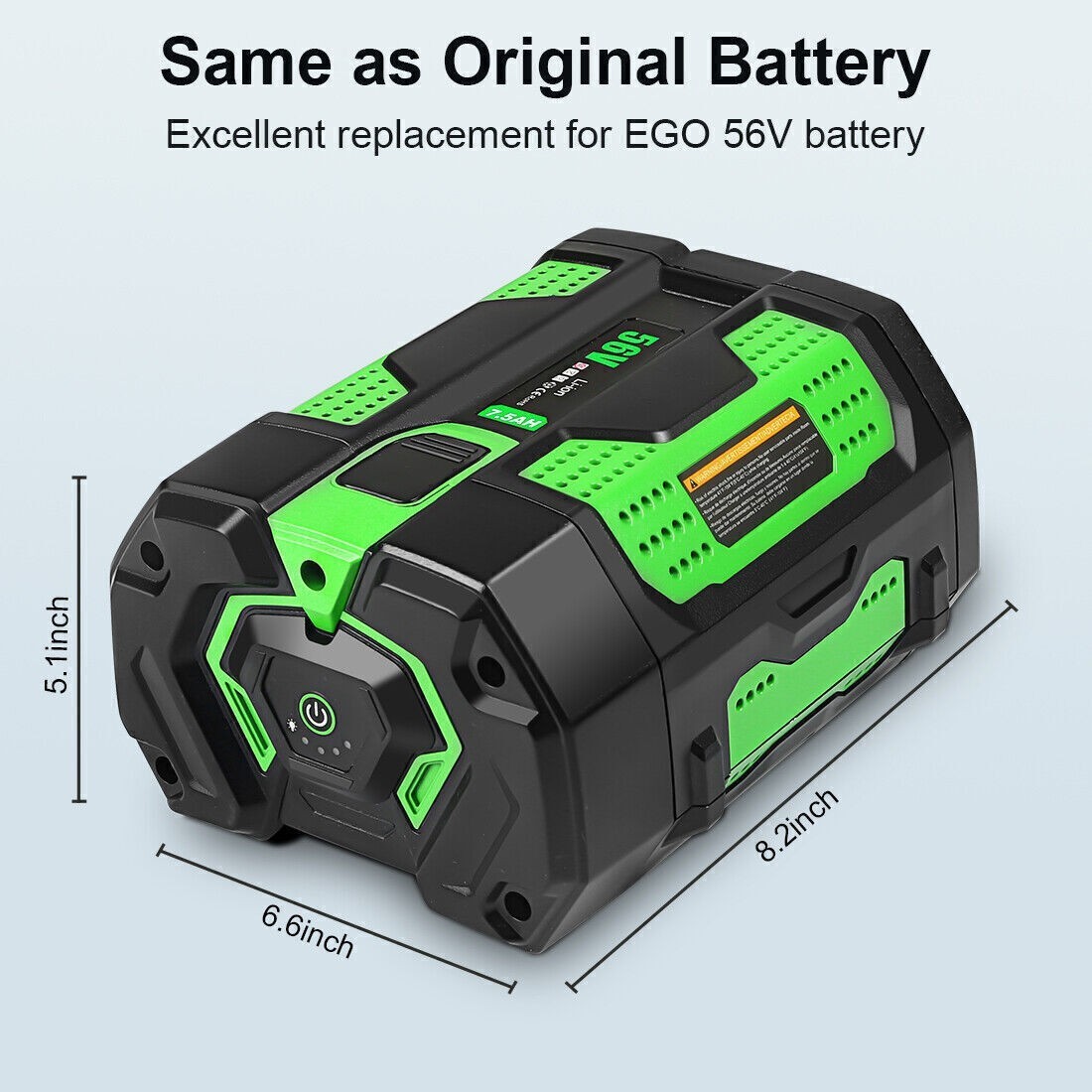 7500mAh Replace Battery For EGO 56V Power BA1400T BA4200 BA2800 ST1502LB Li-ion gallery