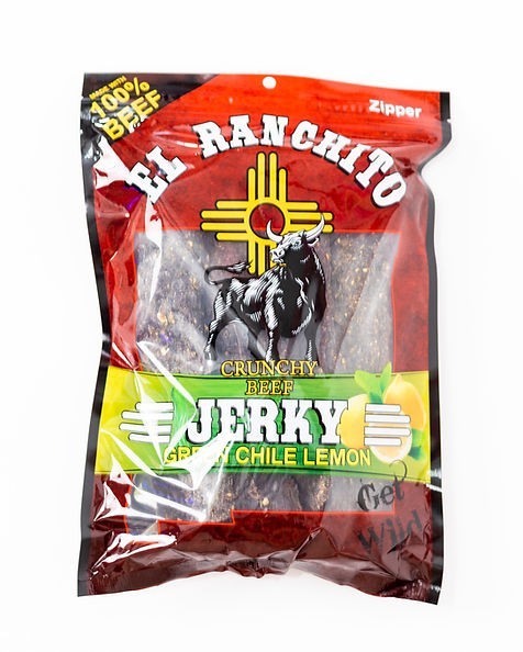 El Ranchito Crunchy Beef Jerky – Green Chile Lemon, 6 oz gallery
