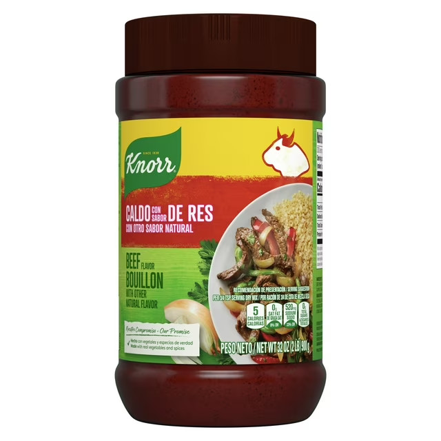 Knorr shelf-Stable granulated Beef Bouillon seasoning, 2.0 lb Jar...... gallery