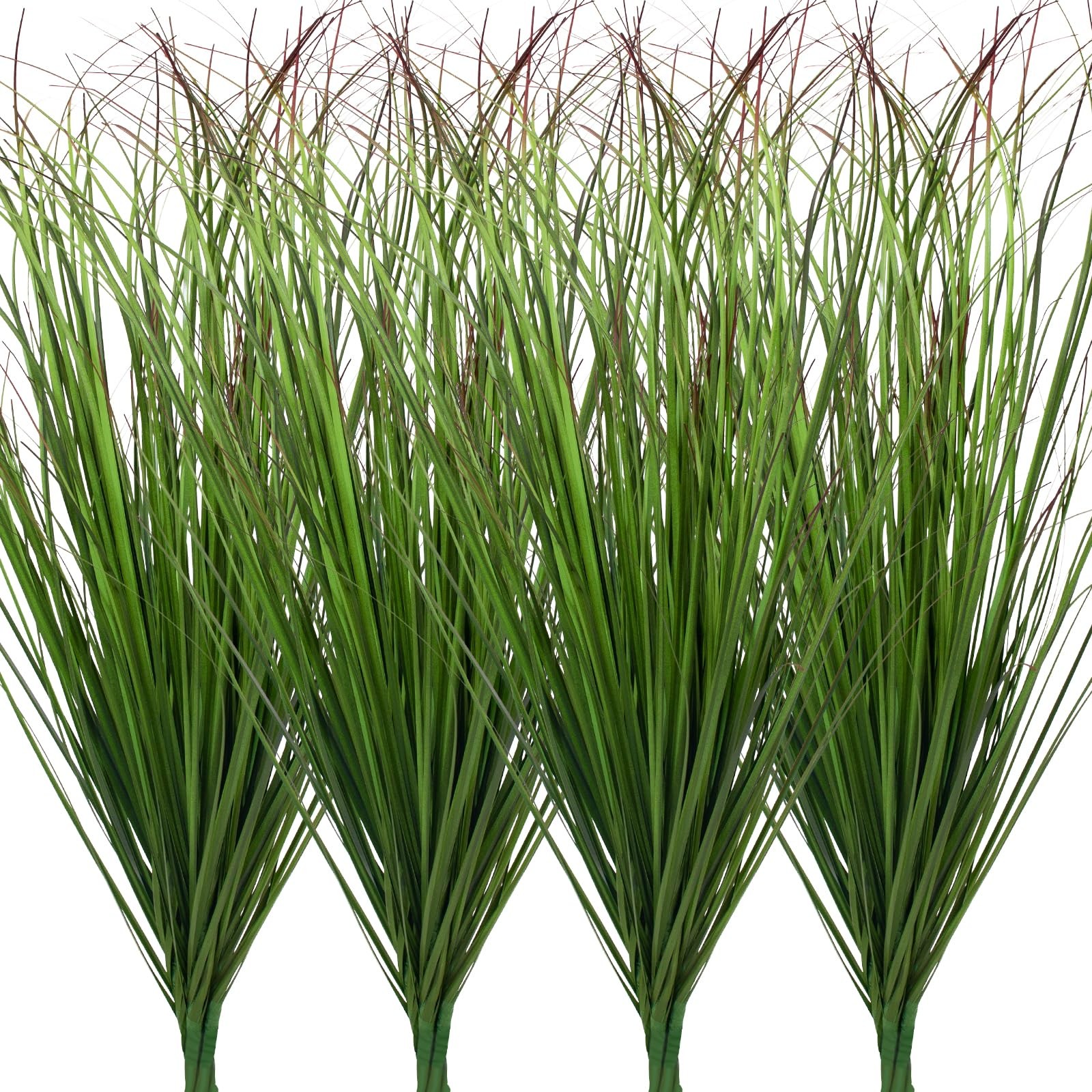 12Pcs Artificial Grass Plants, Faux Shrubs Wheat Grass, Artificial Tall Grass... gallery