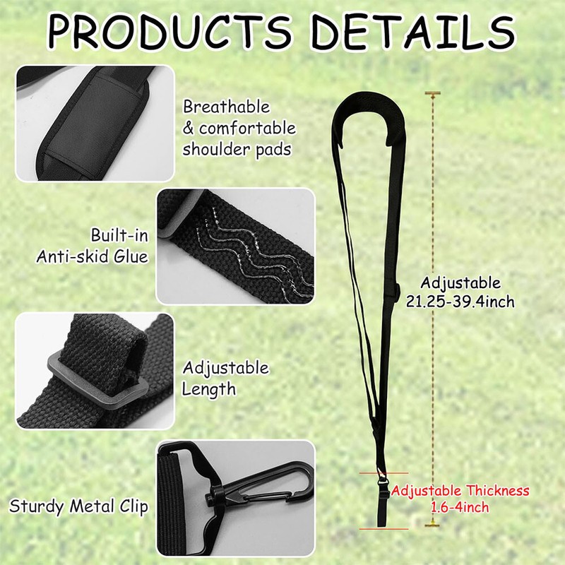 Universal Trimmer Shoulder Strap Adjustable Harness Belt for Weeder Leaf Blower gallery