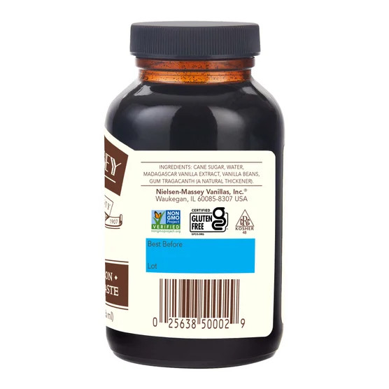 NIELSEN MASSEY PURE VANILLA BEAN PASTE, 10 OZ. FINEST QUALITY MADAGASCAR BOURBON gallery