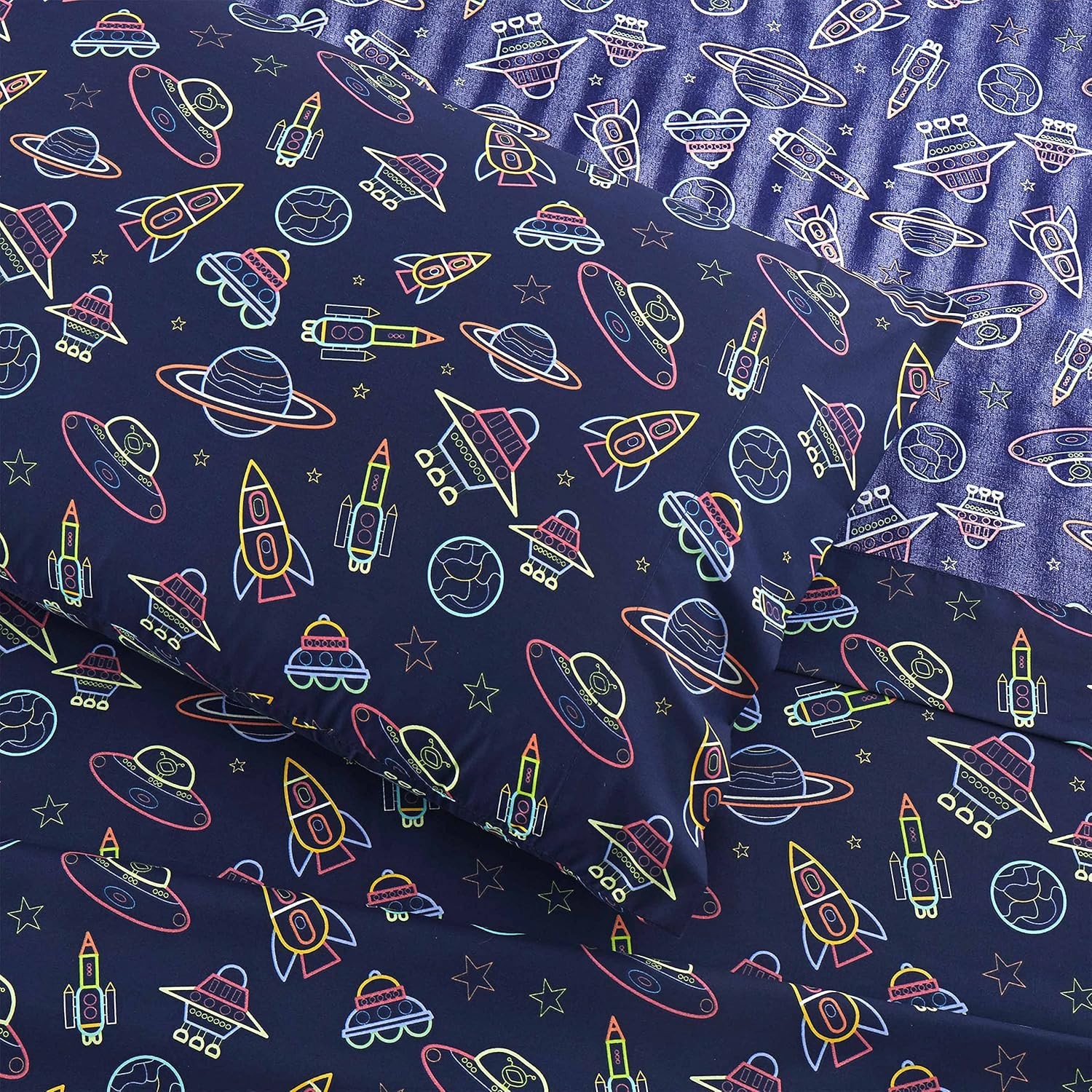 1500 Supreme Kids Bed Sheet Collection - Fun Colorful and Comfortable Boys and G gallery