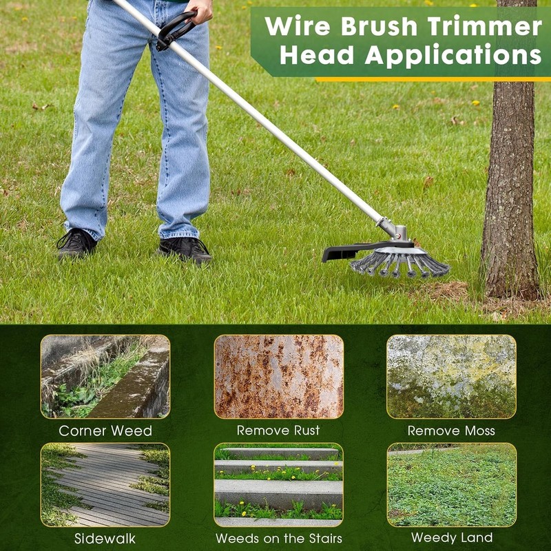 Multi-Purpose Weed Eater Attachment - Durable Construction$ gallery