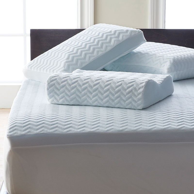 Serene Foam Hypoallergenic Contour Pillow(White)-Company Essentials|63771 gallery