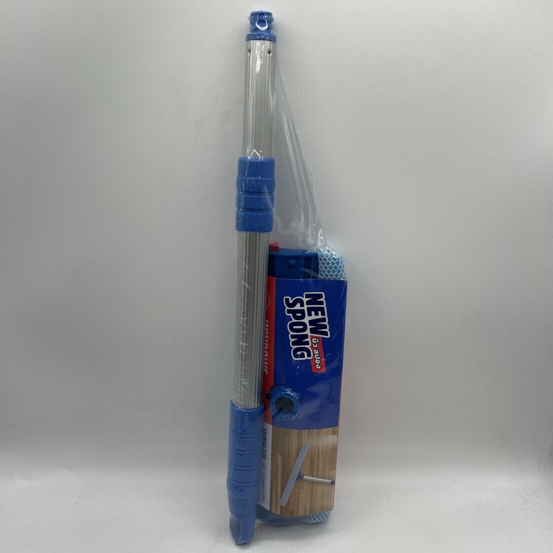 Telescopic Window Squeegee 24" Cleaner Squeegie Brush Shower Car Wiper Sponge gallery