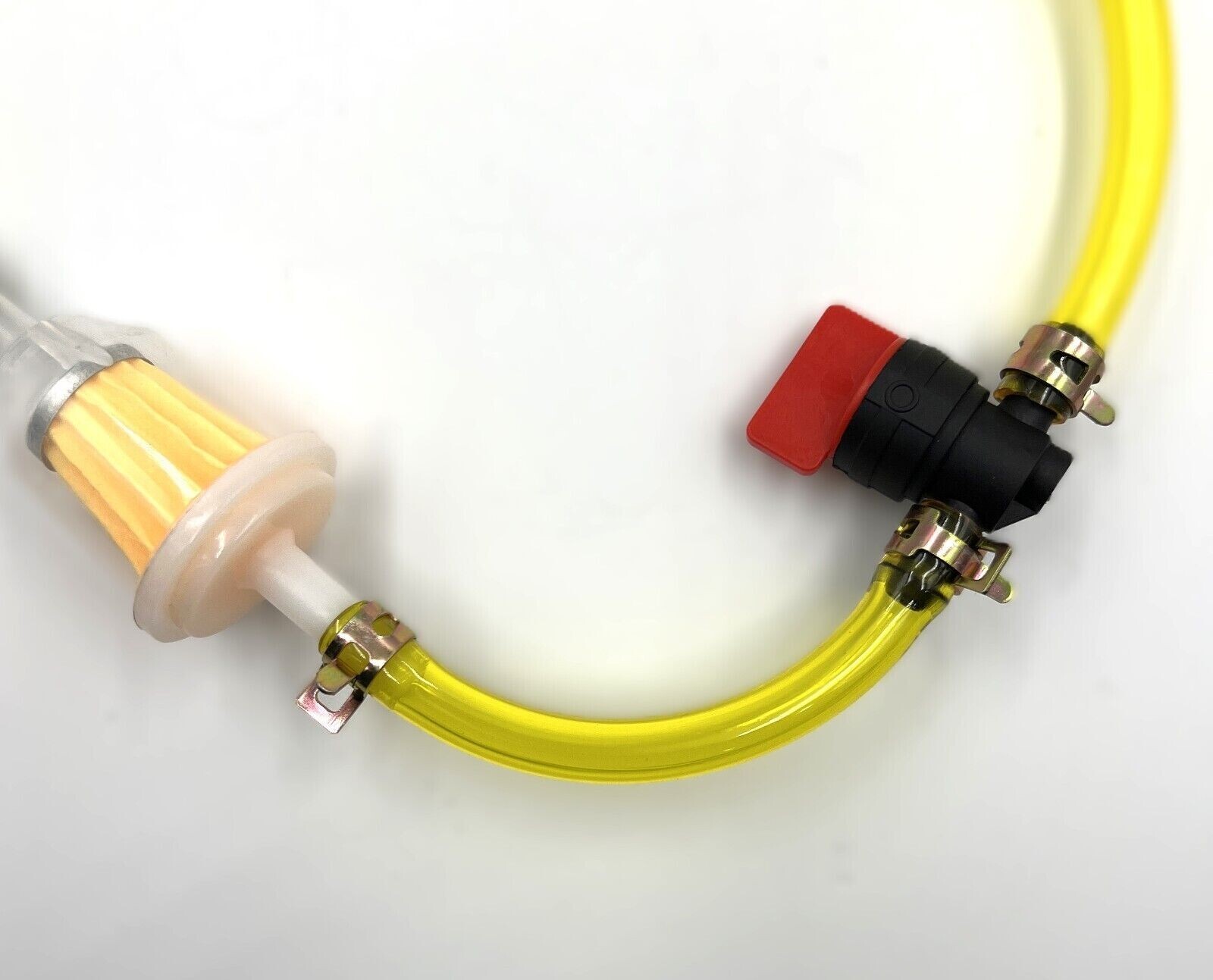 10FT 1/4” x 3/8” Fuel Line Hose Kit for Briggs Craftsman Troy Bilt Cub Cadet gallery