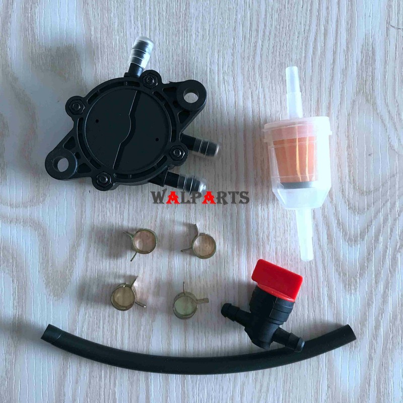 Fuel Pump Fuel Filter Kit For John Deere LA145 LA135 LA125 D160 D150 D140 D130 gallery