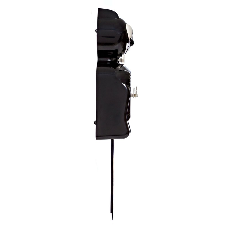 BLACK KITTY CAT CLOCK (3/4 Size) 12.75" Free Battery MADE IN USA Kit-Cat Klock gallery