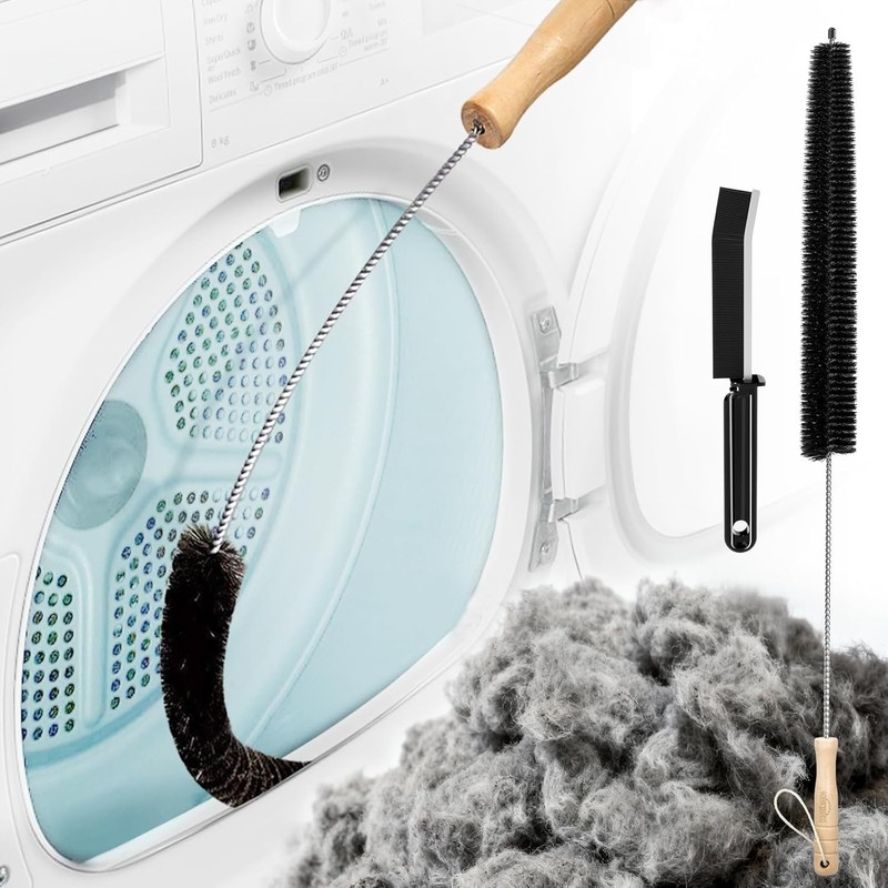 Versatile Dryer Vent Cleaner - Long Lint Brush & Coil Cleaner for Home Safety gallery