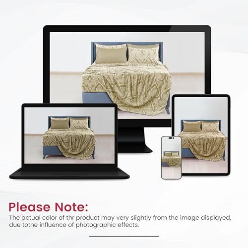 Lux Decor Queen Sheet Set, 6-Pc Cooling Bed Set, Assorted Colors , Sizes gallery