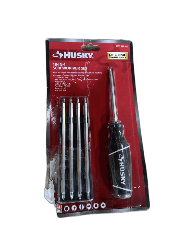 Husky Interchangeable Blade Screwdriver Set (10-Piece) gallery