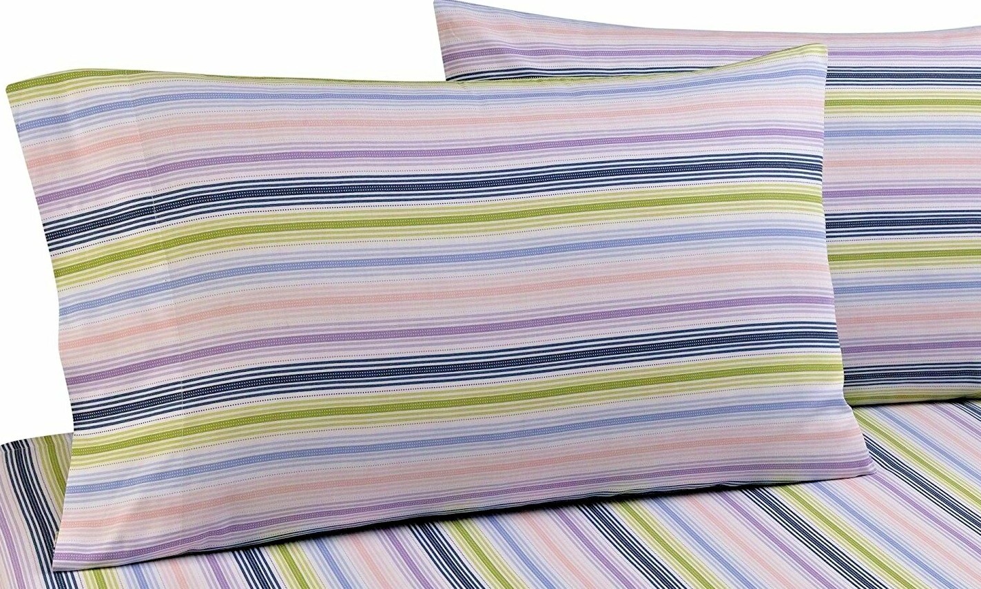 DELANNA Two Standart 100% Cotton Percale Weave Standard 20" x 30" Pillowcases gallery