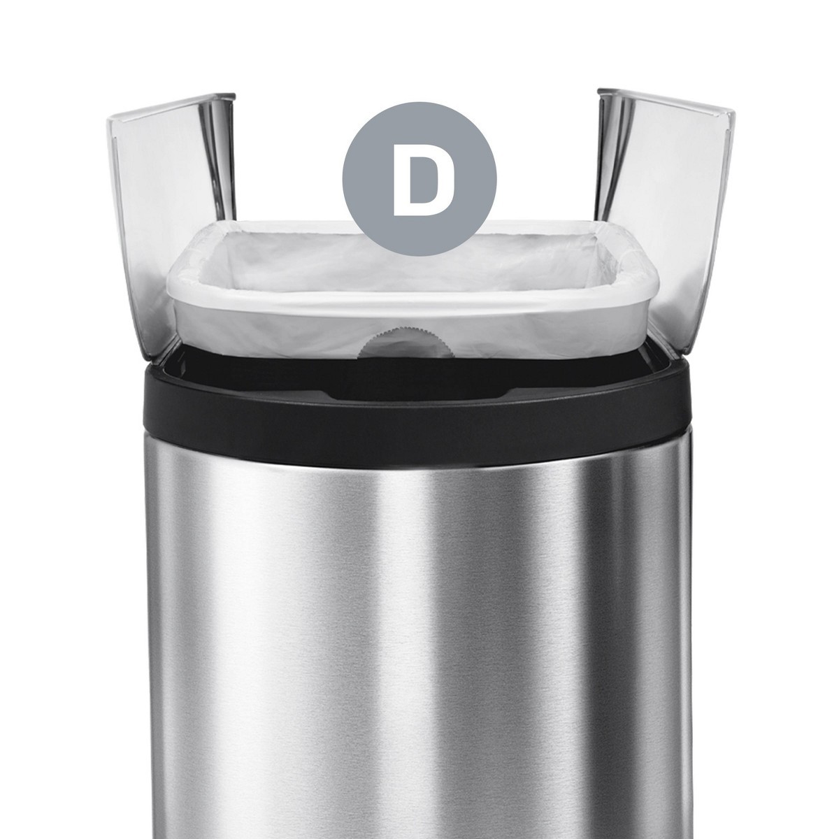 simplehuman 20L Code D Custom Fit Kitchen Trash Bag Liners 5Quick-Dispense 100ct gallery