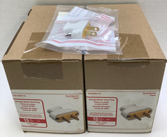 Pass & Seymour 48643-WCC10 Straight Blade Plug, 15A 125V, 2 Cases of 10