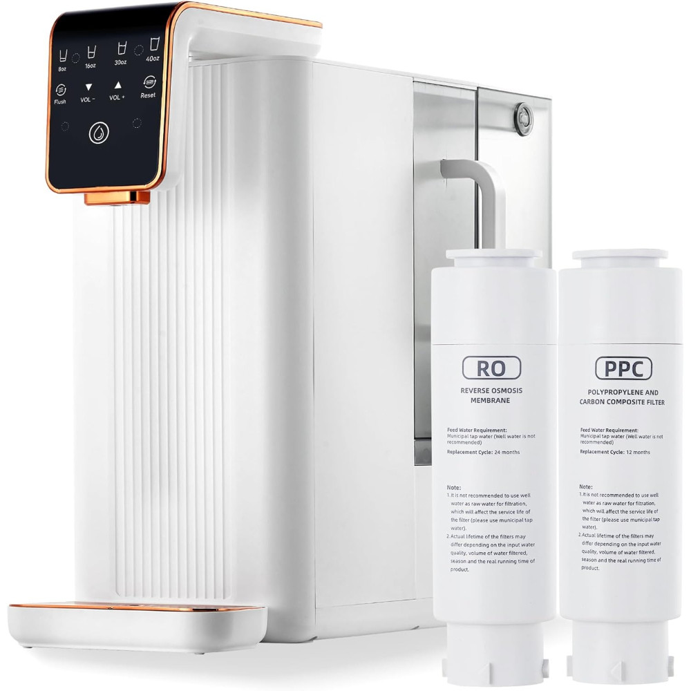 Countertop Reverse Osmosis Water Filter 5-Stage RO Water Filtration System gallery