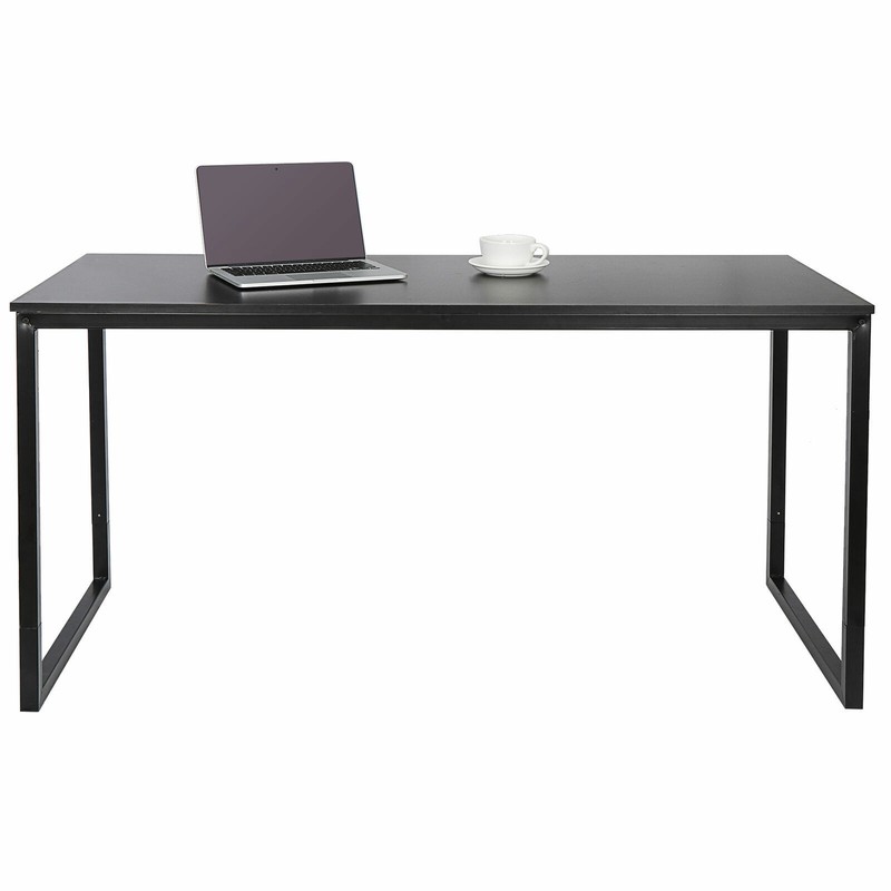 55" Modern Simple Design Computer Desk Home Office Study Writing Workstation gallery