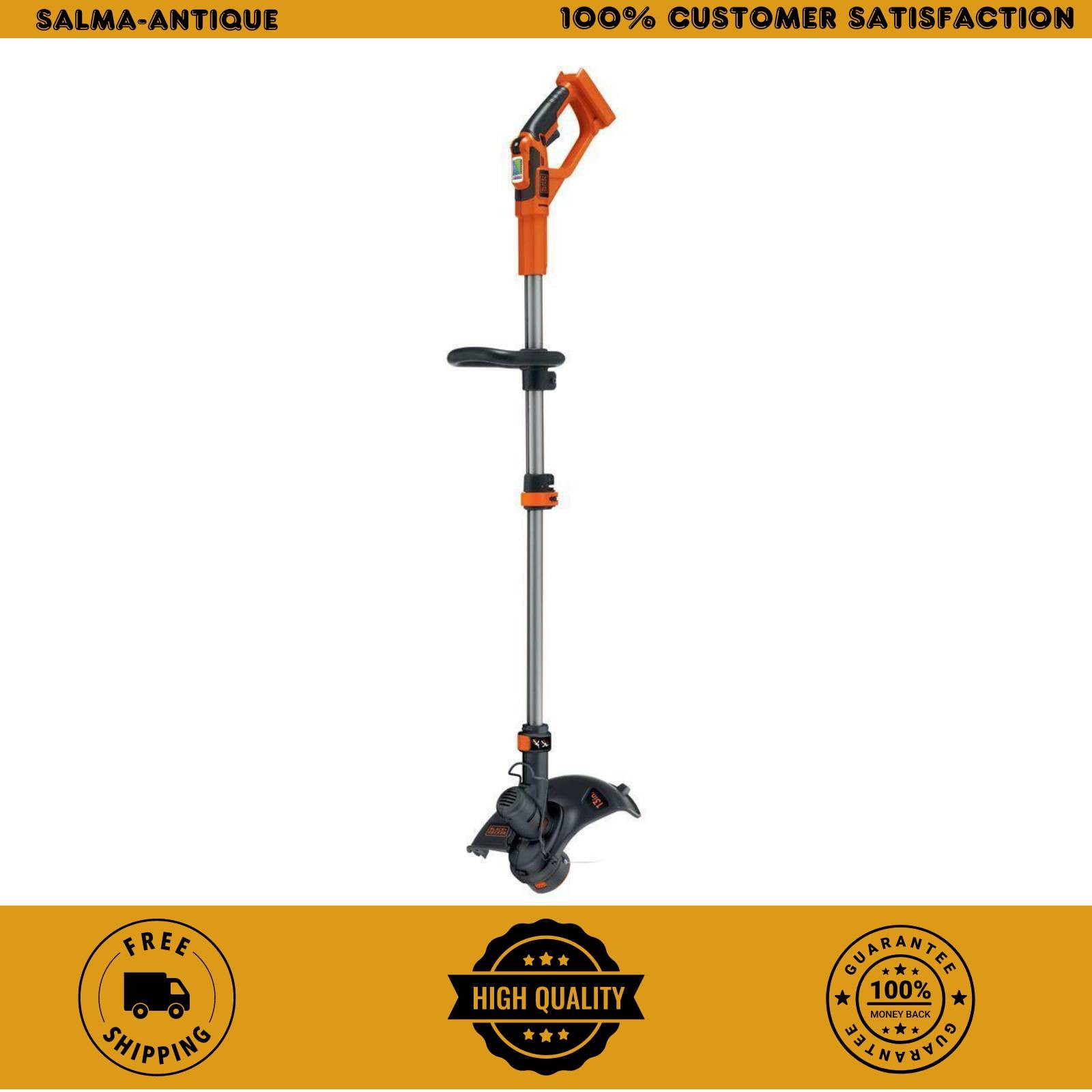 13 In. 40V Max Lithium-Ion Cordless 2-In-1 String Grass Trimmer/Lawn Edger (Tool gallery