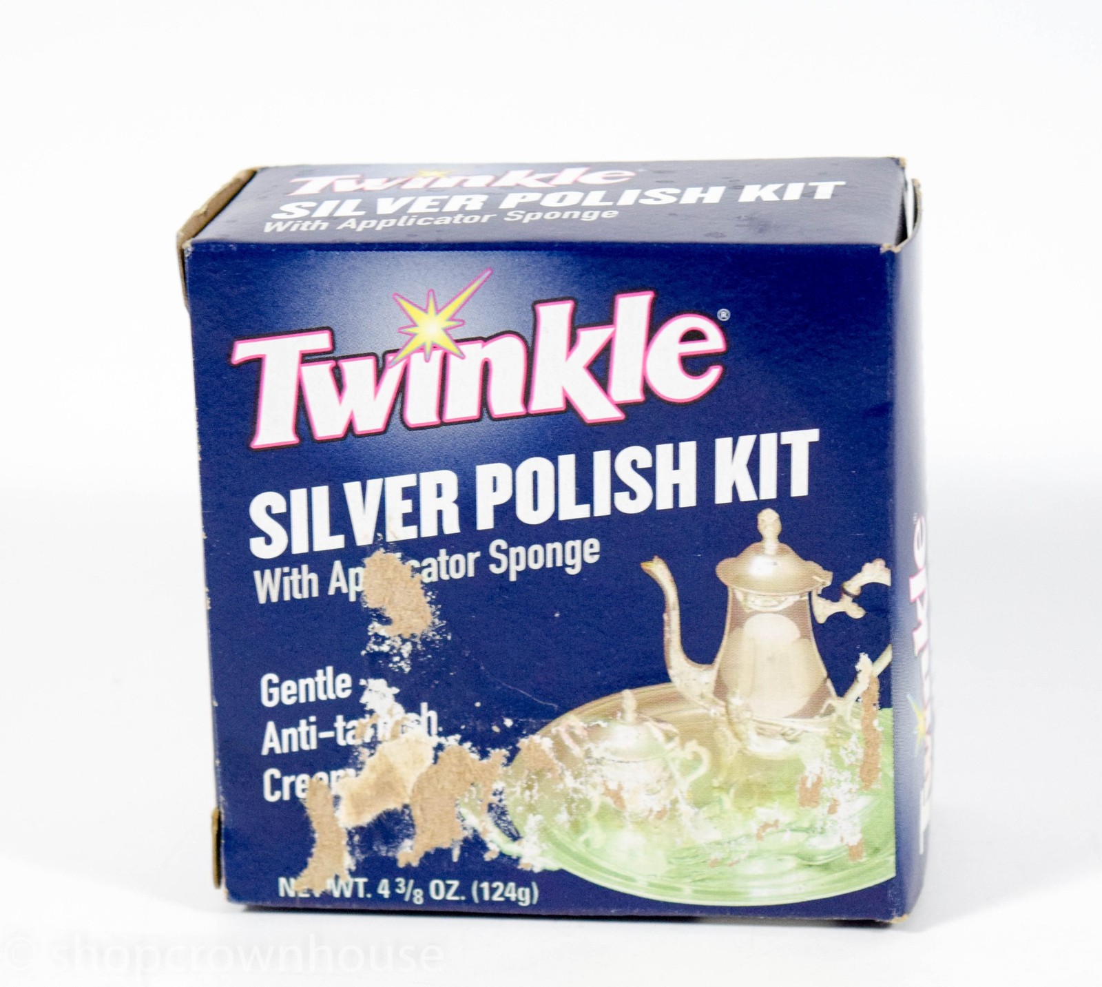 1 pack TWINKLE Silver Polish Kit with Applicator Sponge gallery
