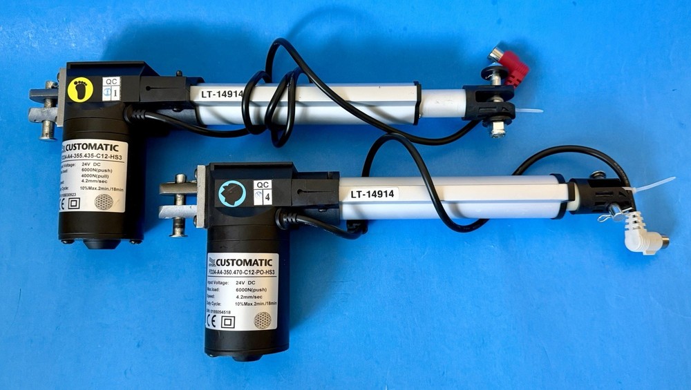 Customatic Adjustable Bed HEAD & FOOT MOTOR FD24-A4-350.470-C12-PO-HS3 Actuator