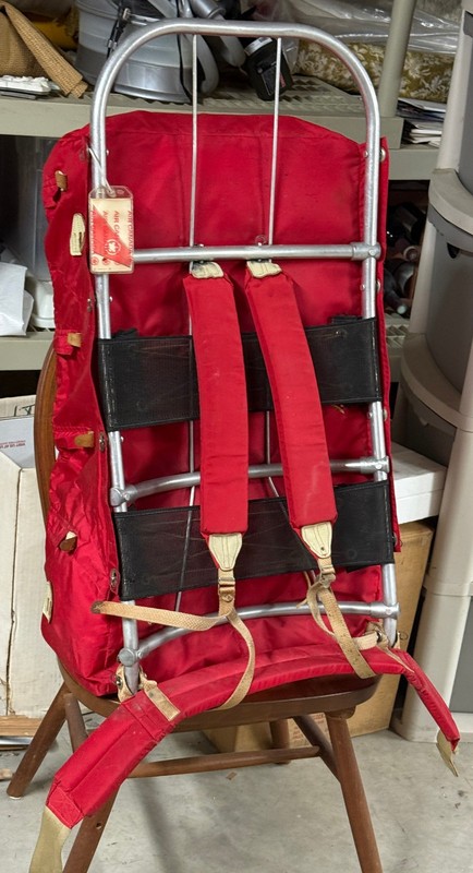 VTG 70s Gerry Denver CO Lightweight External Frame Red Backpack Rucksack 3