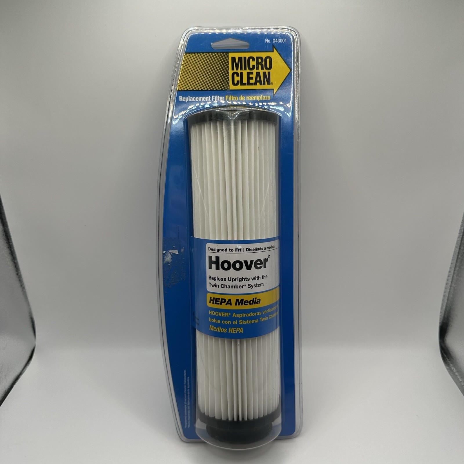 Hoover Micro Clean Bagless Upright G43001 Twin Chamber Replacement Hepa Filter gallery