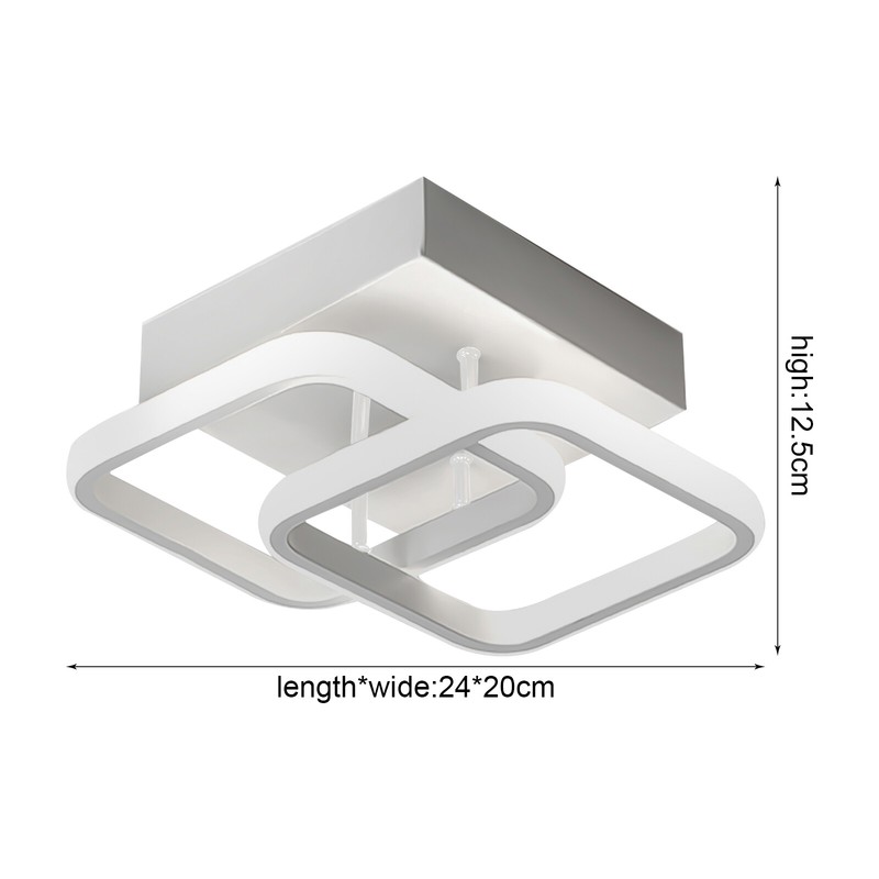 Modern Acrylic Ceiling Light Dining Room LED Pendant Lamp Fixture Chandelier USA gallery