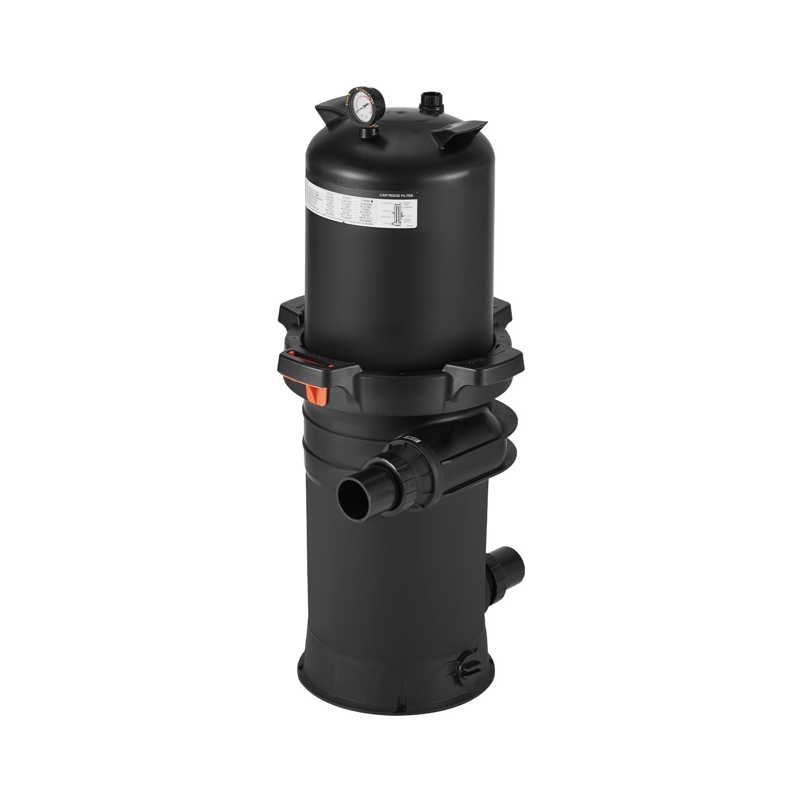200 sq.ft² Cartridge Pool Filter Valve 9000 GPH Swimming Pool Filtration System gallery