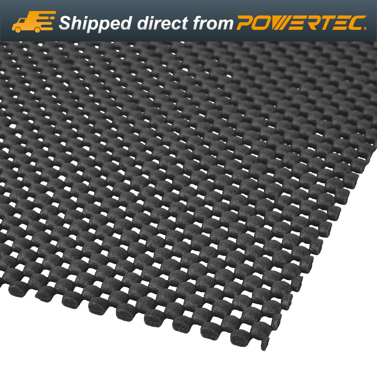 POWERTEC Non Slip Mat for Woodworking, Anti-Slip Drawer Shelf Liner, 24 x 48in gallery