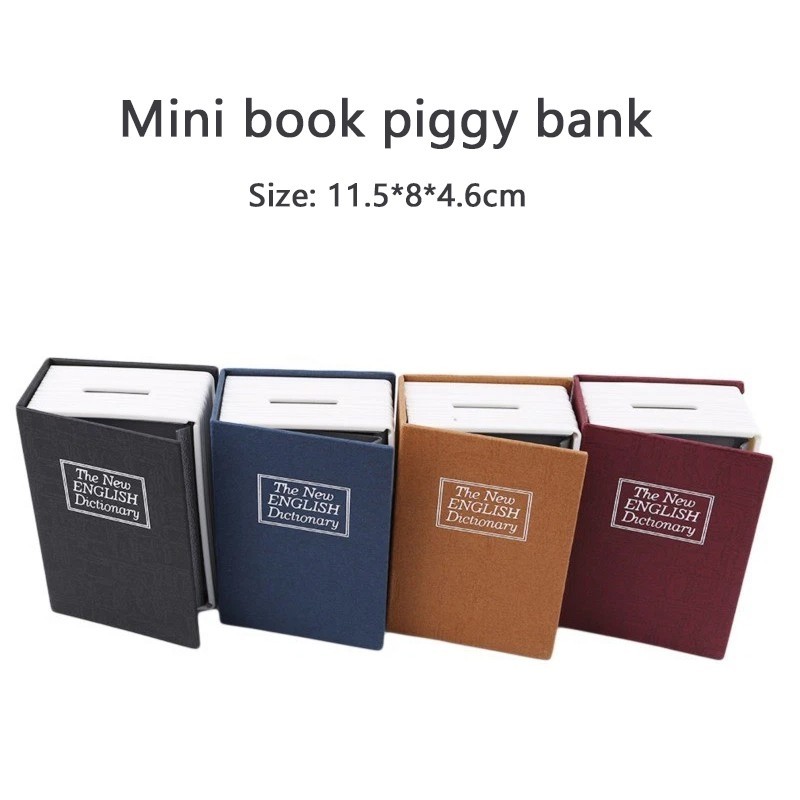 Book Safe Box with Combination Lock Dictionary Diversion Safe Secret Hidden Box gallery