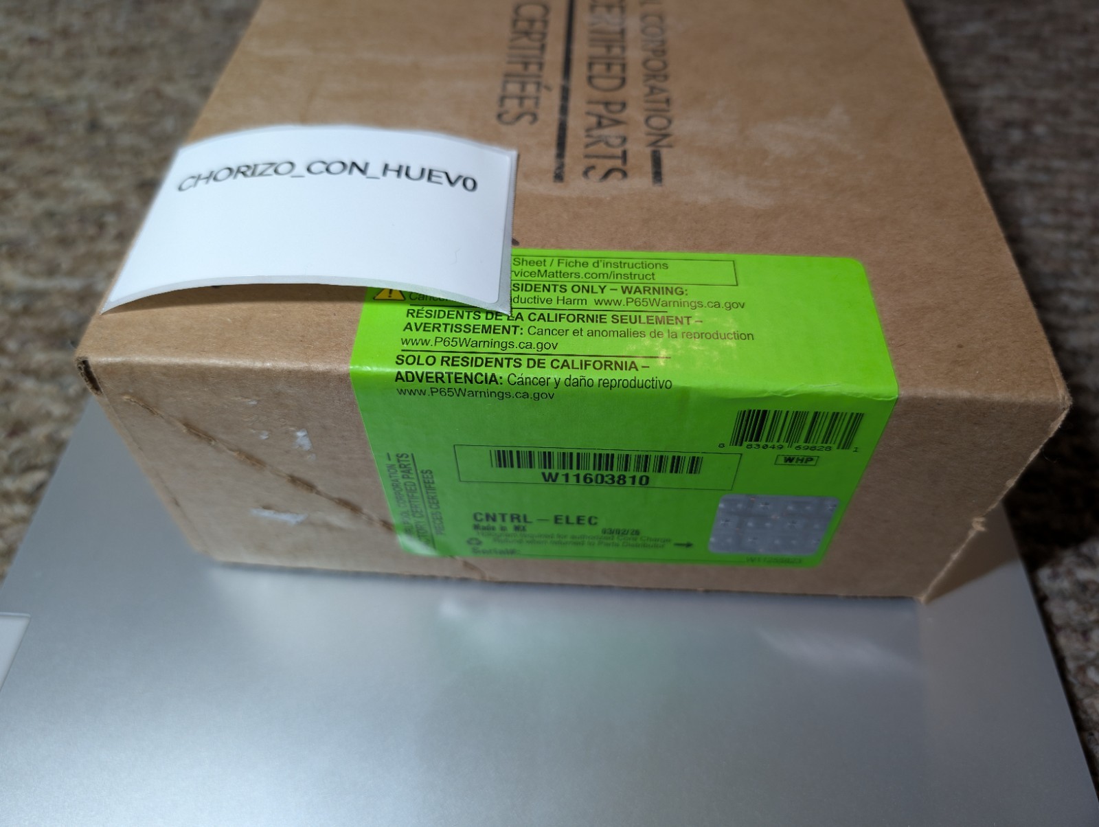 **NEW** Maytag Whirlpool CONTROL BOARD W11603810 gallery