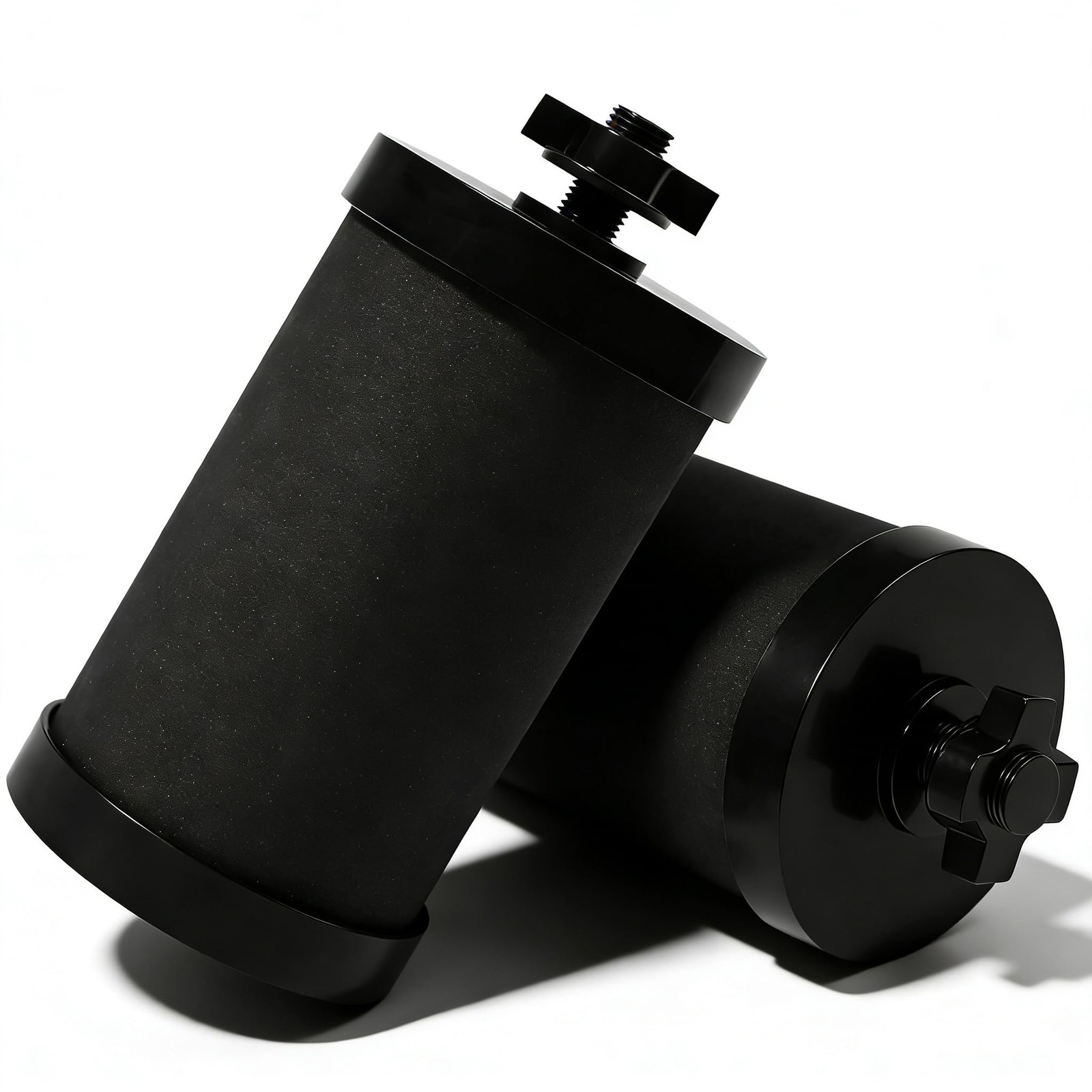 2-Pack Pro Black Water Filter Replacement, NSF/ANSI 42 Certified, 5,000 Gallo... gallery