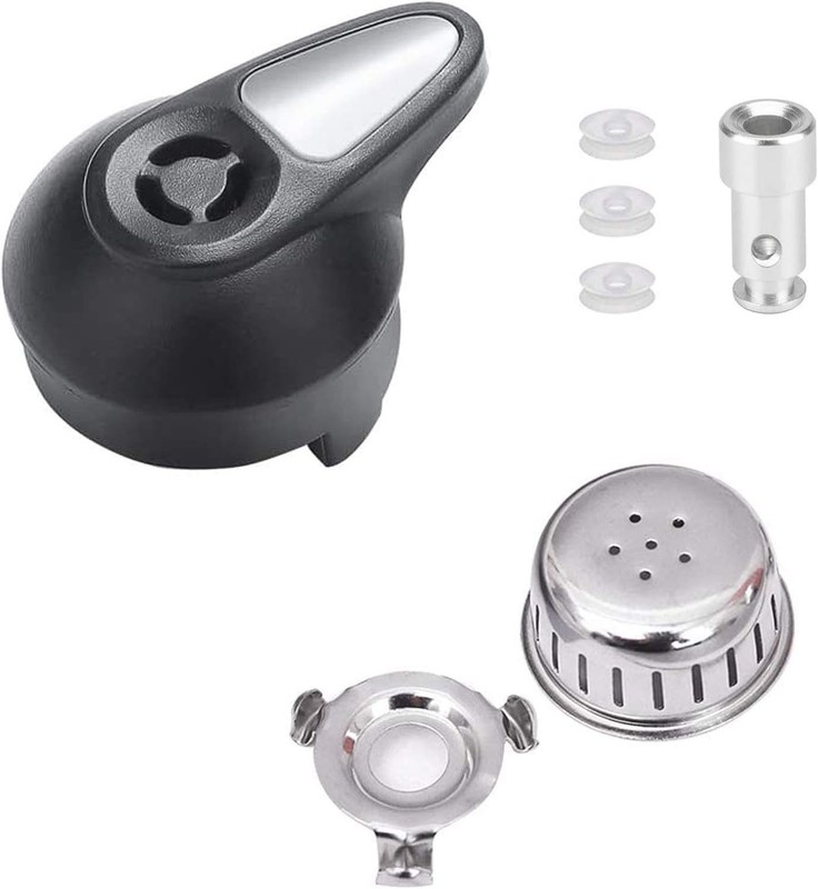 Steam Release Handle, Float Valve Replacement Parts with 3 Silicone Caps for... gallery