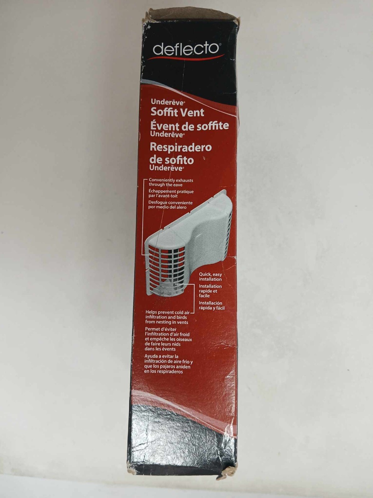 Deflecto Undereve Soffit Vent EVE/6 for 3-5in. openings gallery
