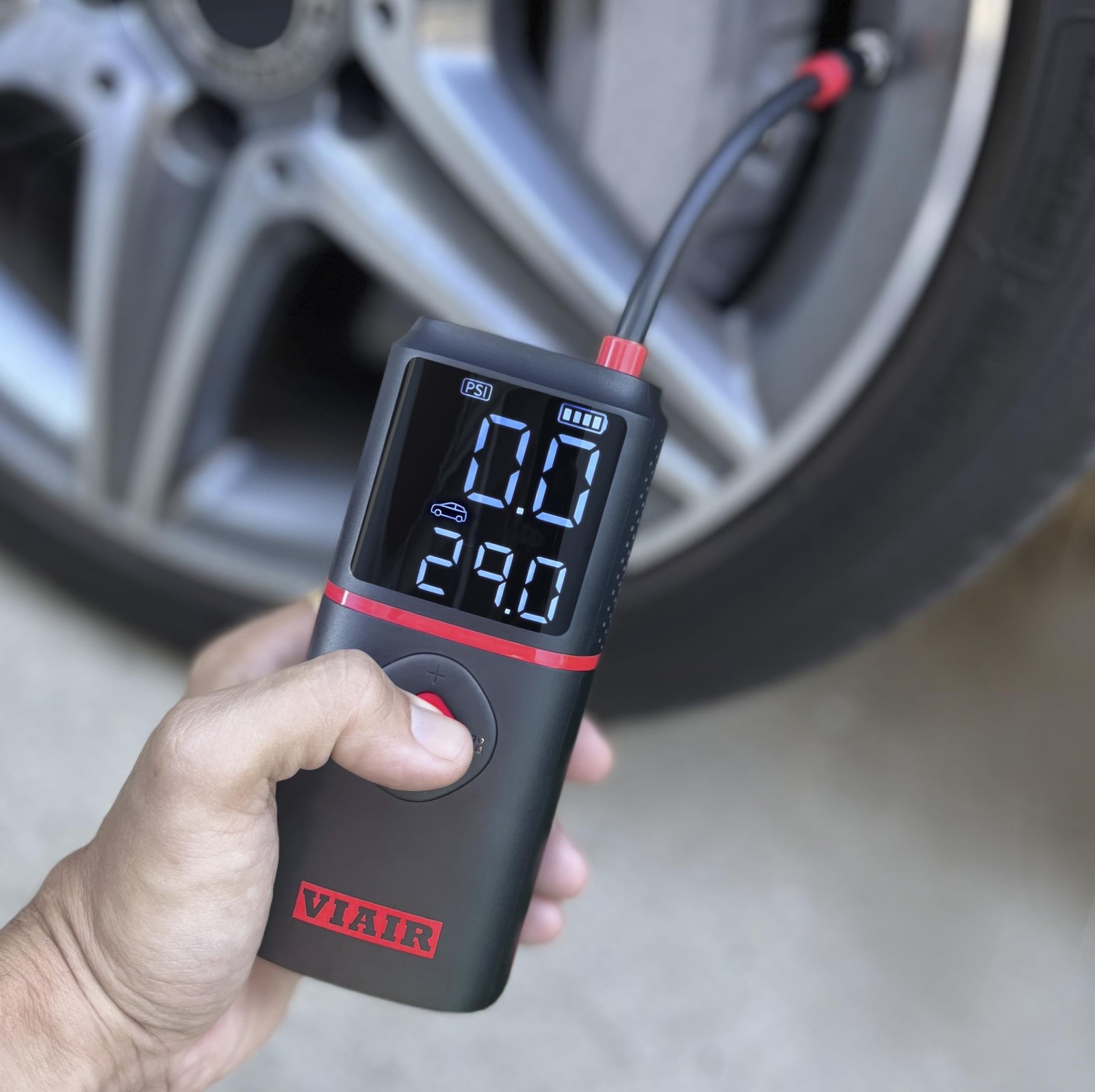 EVC - Every Vehicle Carry™ Rechargeable Tire Inflator Portable Air Compressor wi gallery