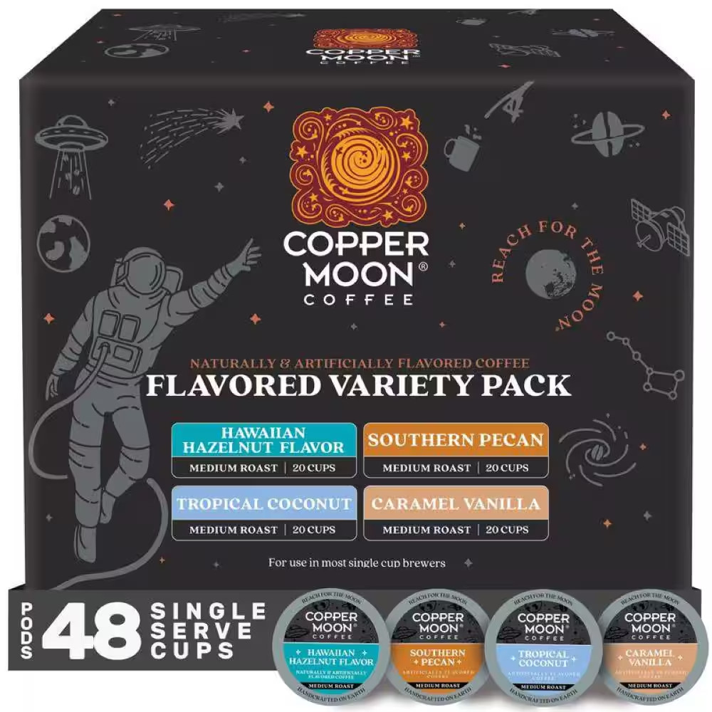 Caramel Vanilla Coconut Hazelnut and Pecan Flavors Single Serve Coffee Pods Keur gallery