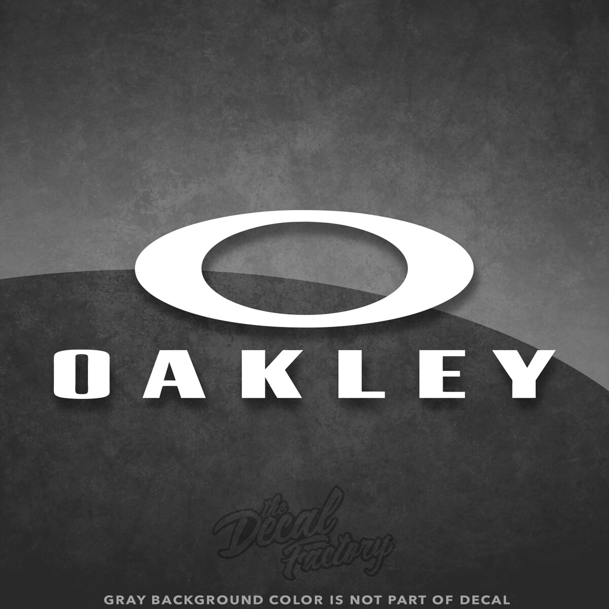 Oakley Sunglasses Display Logo Vinyl Decal Window Sticker for Car Truck gallery
