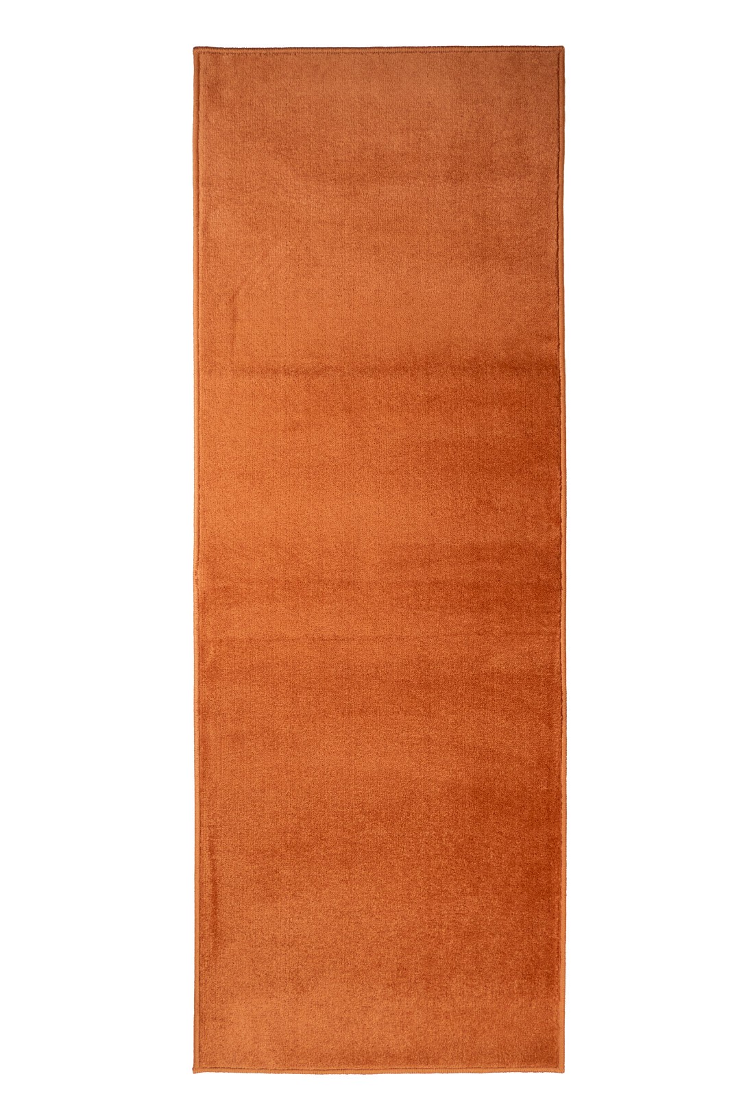 Custom Size Euro Collection Orange Color Medium Pile Washable Non Slip Runner gallery