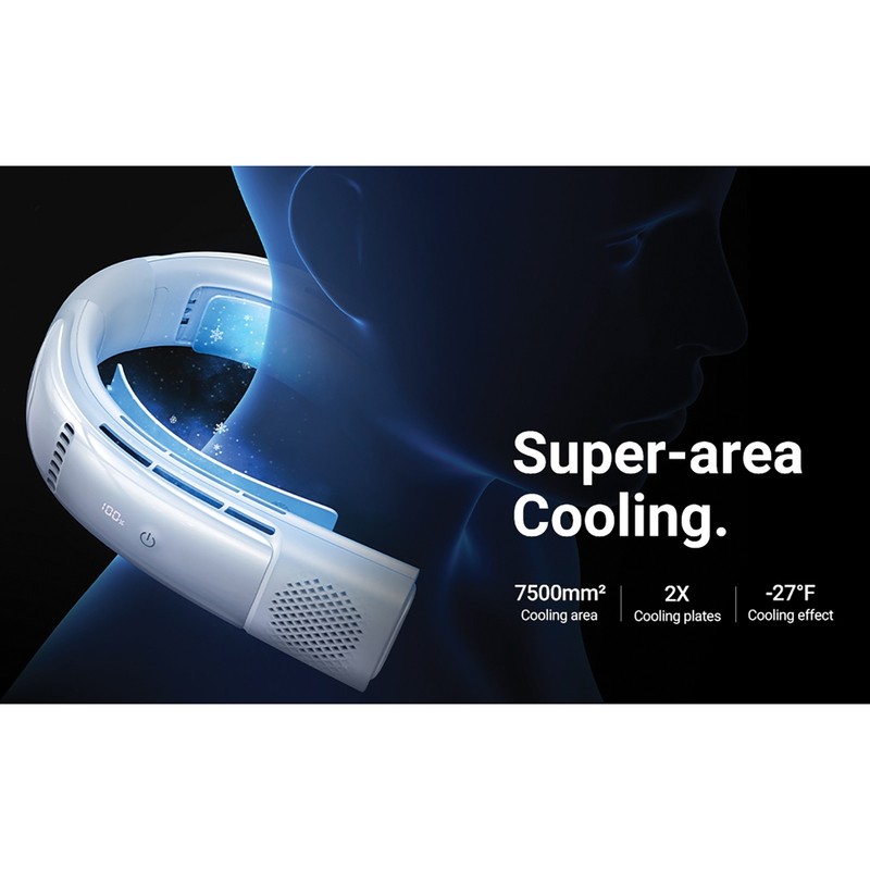 Torras Coolify2 Air Conditioner Potable neck fan, 4000mah, 3-Speed, Rechargeable gallery