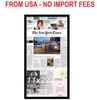 Fxojyvo 11x22 Newspaper Frame, Display 11 x 22 Inch Newspaper Front Page for Wal gallery