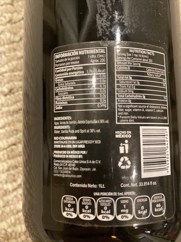 Tecul Mexican Vanilla Large Bottle! gallery