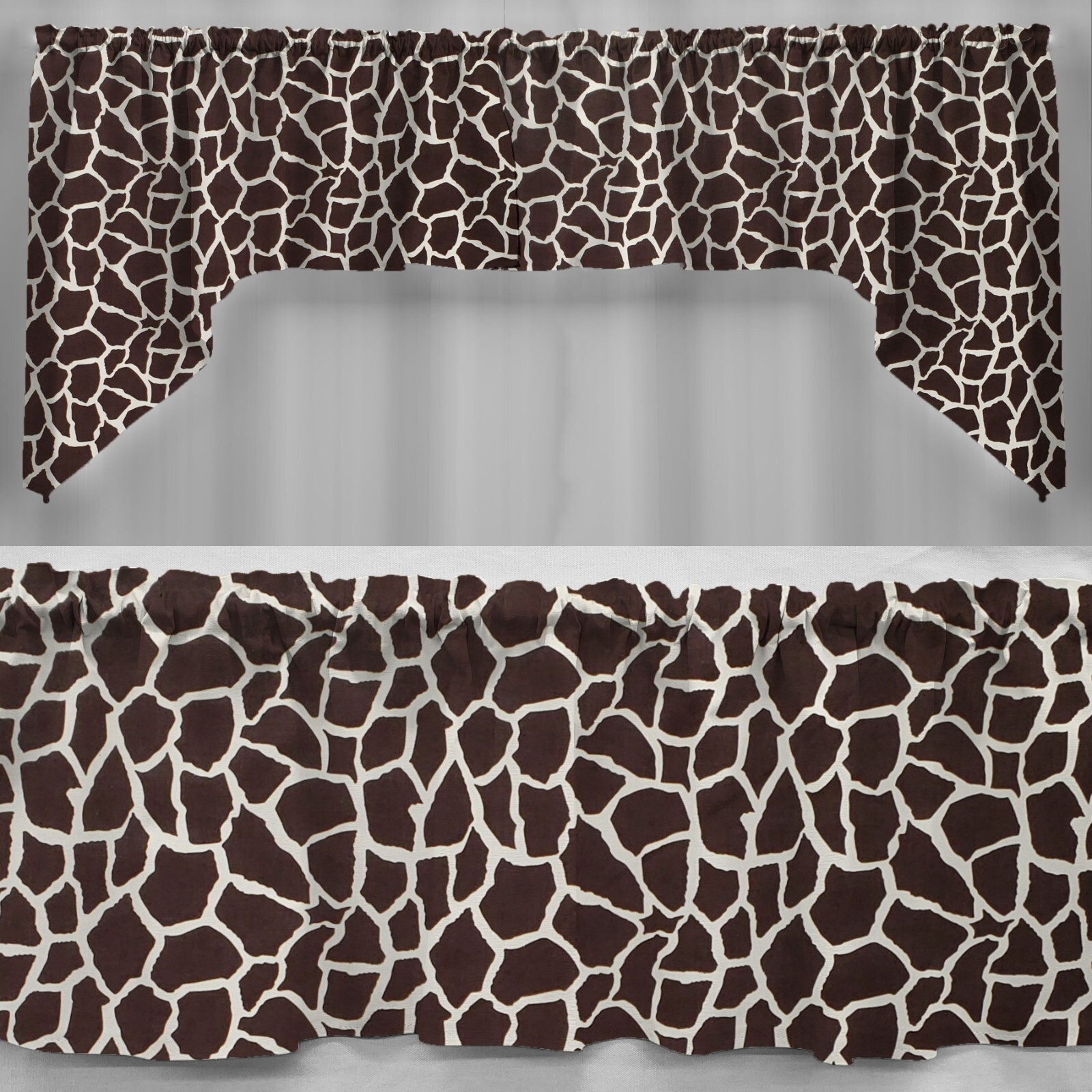 Animal Print Giraffe Swags, Valances or Curtains gallery