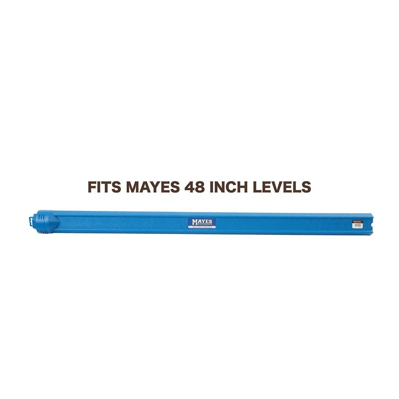 Mayes 48" Protective Level Case, High Impact Polymer w Screw on Cap Made in USA gallery