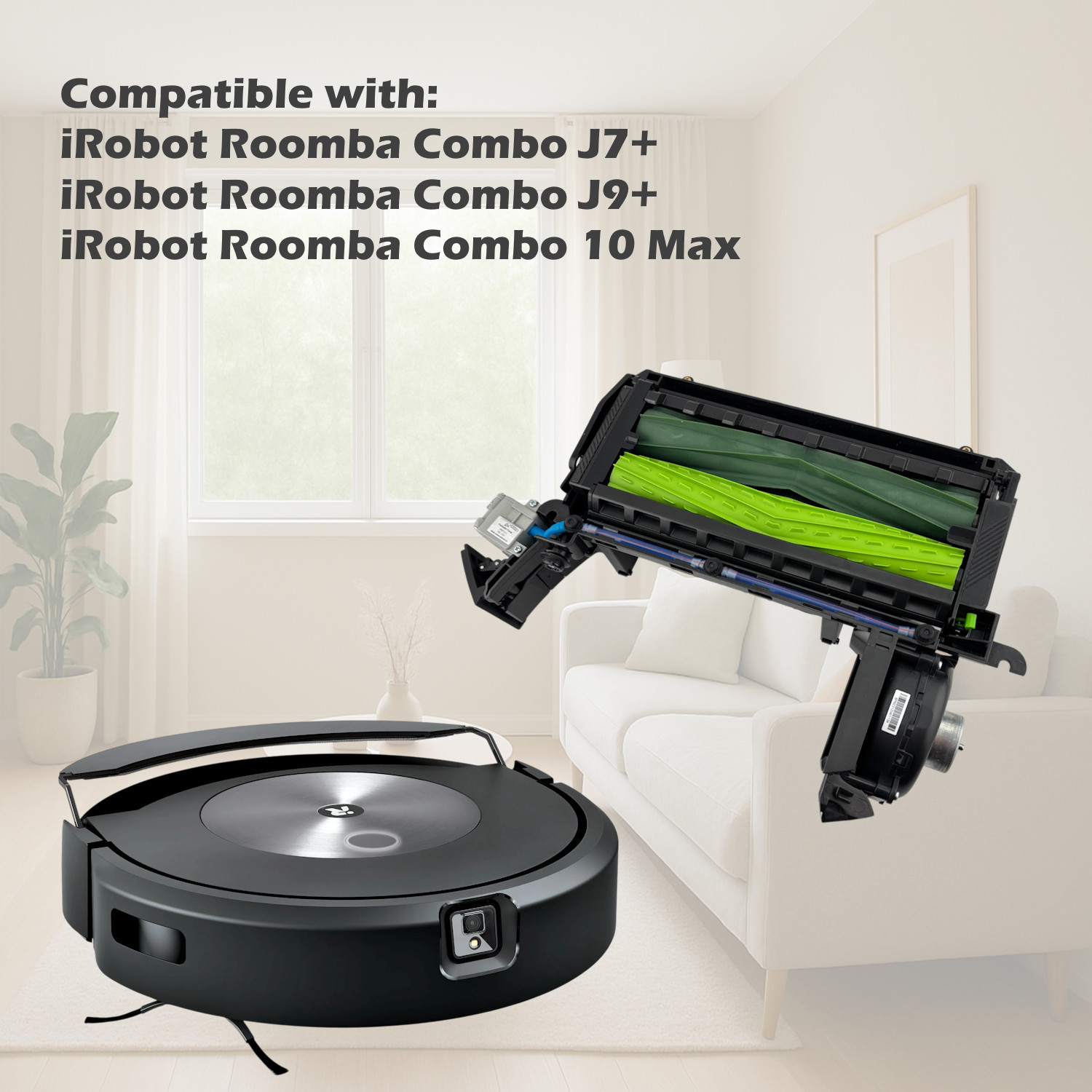 iRobot Roomba Combo j7+ j9+ 10 Max Mop Robot Cleaning Head Module w/ Water Jets gallery