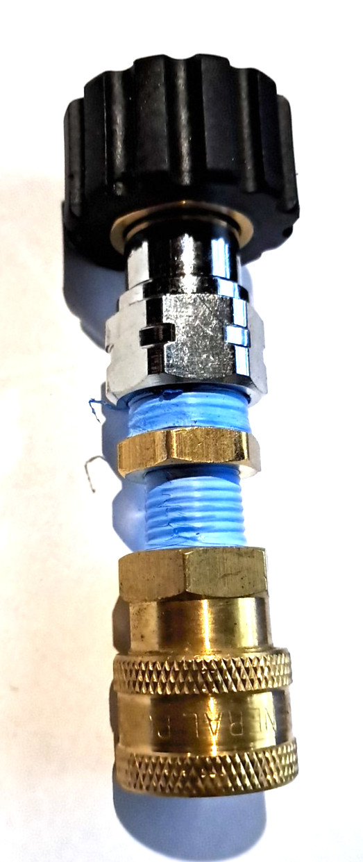 M22/15mm Twist Connect (Non Standard ) x 1/4 General Pump Quick Coupler gallery