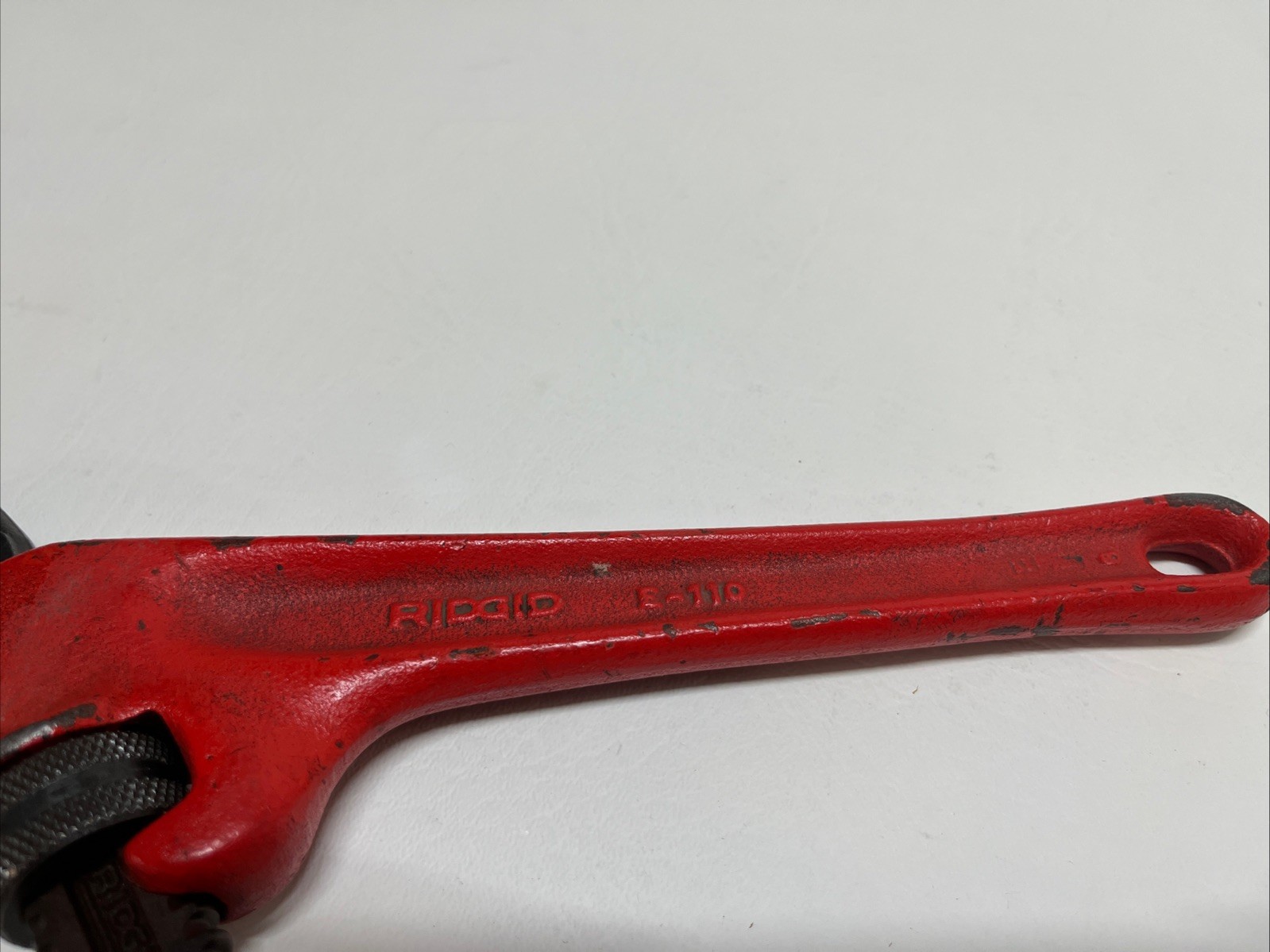 RIDGID Model E-110 9.5" Offset Hex Pipe Wrench: Made in USA gallery