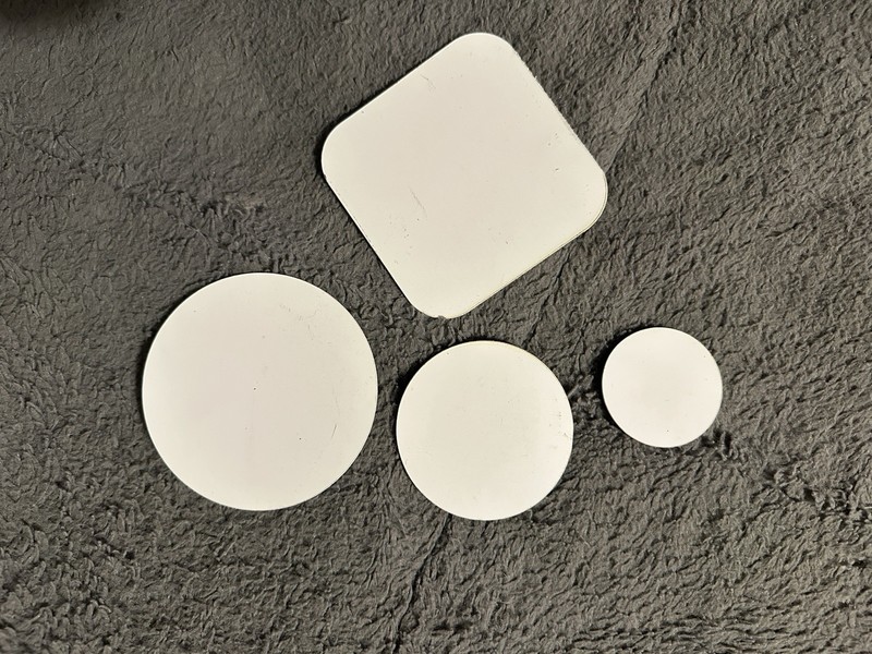 White 60 mil TPO T-Patch: 4" Square gallery