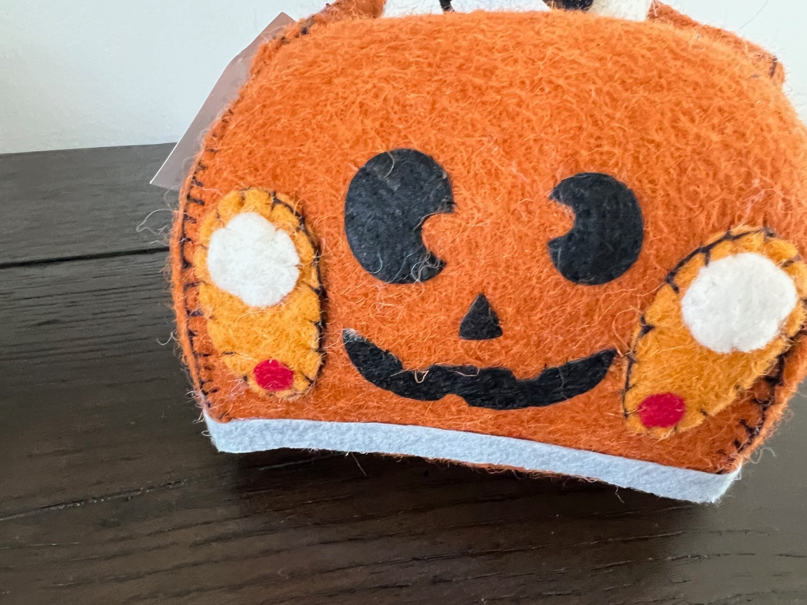 NWOT Candy Corn Lane HALLOWEEN FELT GHOST Car Family Kids Driving Pumpkin (shv4) gallery